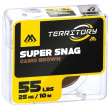 MIKADO - Šňůrka Super Snag 55 lb 10 m Camo Brown