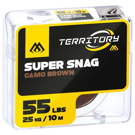 MIKADO - Šňůrka Super Snag 55 lb 10 m Camo Brown