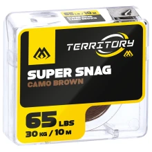 MIKADO - Šňůrka Super Snag 65 lb 10 m Camo Brown