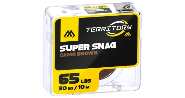 MIKADO - Šňůrka Super Snag 65 lb 10 m Camo Brown