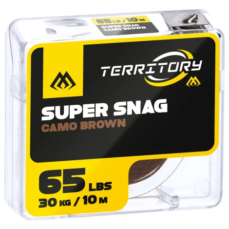 MIKADO - Šňůrka Super Snag 65 lb 10 m Camo Brown