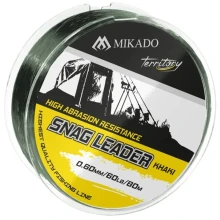 MIKADO - Šokový vlasec Snag Leader Khaki 0,5 mm 45 lb 80 m MIKADO - Šokový vlasec Snag Leader Khaki 0,5 mm 45 lb 80 m