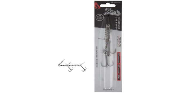 MIKADO - Stinger Swivel Jaws EVO XL 35 kg vel. 2/0 2 ks