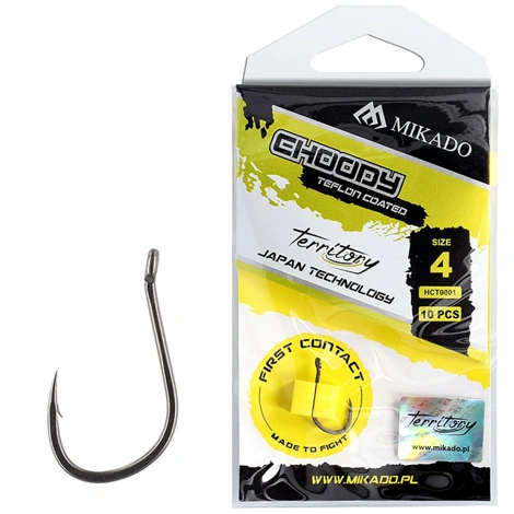 MIKADO - Teflonový háček Territory Choody vel. 2 10 ks