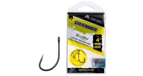 MIKADO - Teflonový háček Territory Grabber vel. 8 10 ks