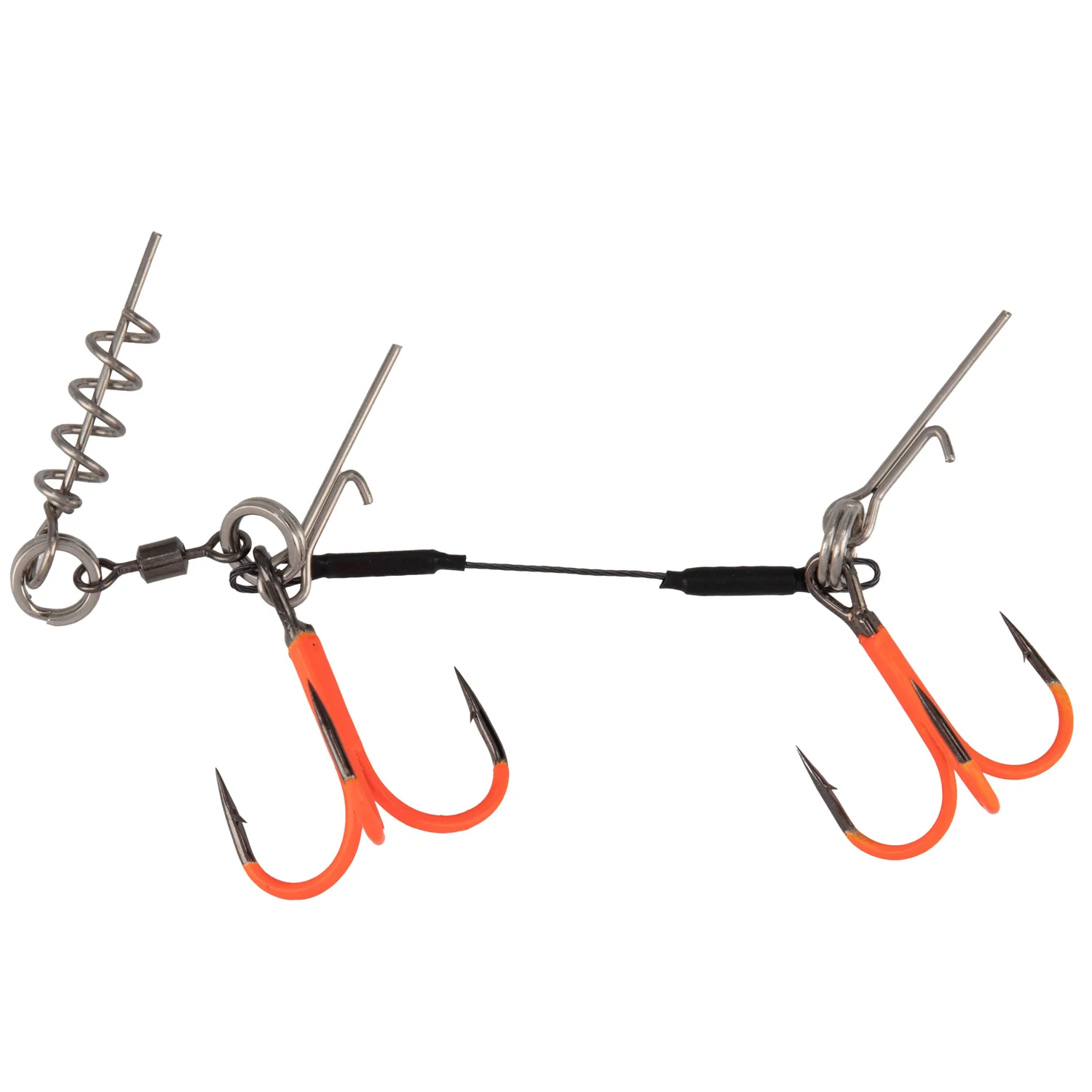 MIKADO - Trojháček Jaws Double Evo Titanium vel. 1/0-1 25 kg 1 ks