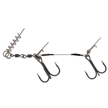 MIKADO - Trojháček Jaws Double Evo Titanium XL 30 kg vel. 2/0-1/0 1 ks