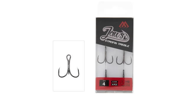 MIKADO - TROJHÁČKY JAWS STRONG TROJITÝ vel. 5 8 ks