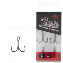 MIKADO - TROJHÁČKY JAWS STRONG TROJITÝ vel. 8 8 ks