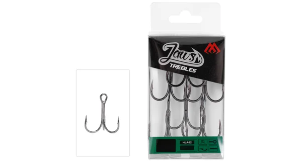 MIKADO - Trojháčky Jaws vel. 4 5 ks