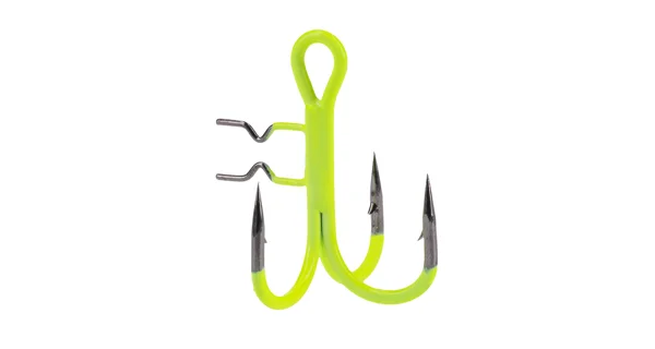 MIKADO - Trojháčky Jaws Vertical UV Fluo vel. 1 4 ks