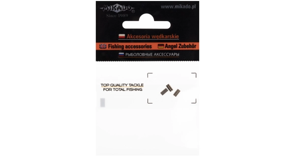 MIKADO - Trubičky krimpovací dvojité Crimp Sleeve 0,7 mm 20 ks