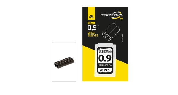 MIKADO - Trubičky krimpovací dvojité Crimp Sleeve 0,9 mm 20 ks