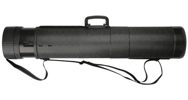 MIKADO - Tubus na prut nastavitelný 105 -180 cm 18 cm Černý