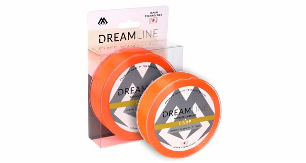 MIKADO - Vlasec Dreamline Carp Fluo Orange 1200 m 0,3 mm 9,73 kg