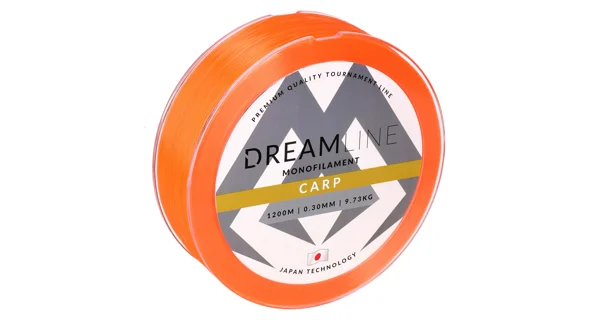 MIKADO - Vlasec Dreamline Carp Fluo Orange 1200 m 0,3 mm 9,73 kg