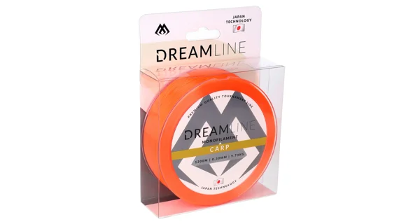 MIKADO - Vlasec Dreamline Carp Fluo Orange 1200 m 0,33 mm 10,51 kg