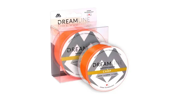 MIKADO - Vlasec Dreamline Carp Fluo Orange 600 m 0,3 mm 9,73 kg