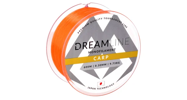 MIKADO - Vlasec Dreamline Carp Fluo Orange 600 m 0,35 mm/12,04 kg