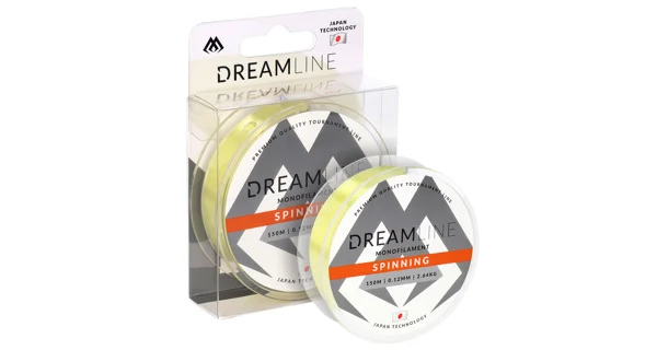 MIKADO - Vlasec Dreamline Spinning 0,14 mm 3,18 kg 150 m Žlutá