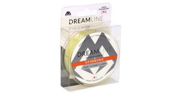 MIKADO - vlasec - dreamline spinning - 0.16mm/3.93kg/150m - žluté - 1 cívka