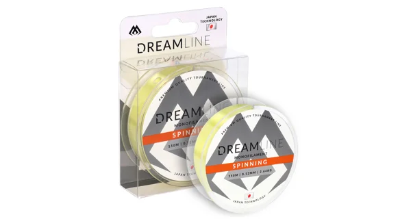MIKADO - vlasec - dreamline spinning - 0.28mm/9.89kg/150m - žluté - 1 cívka