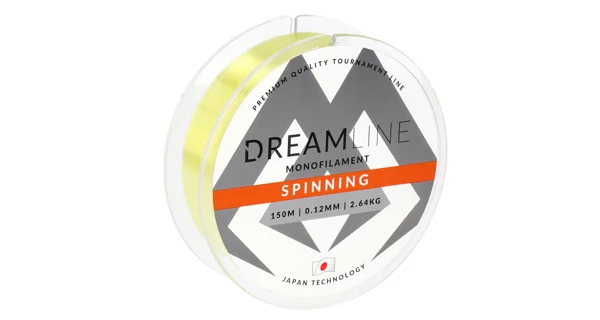 MIKADO - vlasec - dreamline spinning - 0.30mm/10.88kg/150m - žluté - 1 cívka