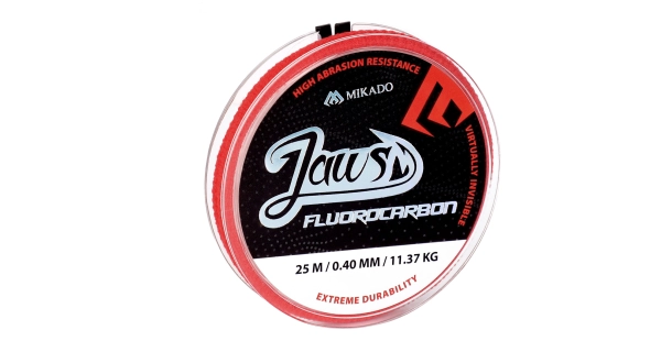 MIKADO - Vlasec Fluorocarbon Jaws 0,40 mm 11,37 kg 25 m