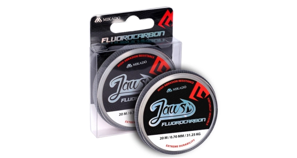 MIKADO - Vlasec Fluorocarbon Jaws 0,70 mm 31,25 kg 20 m
