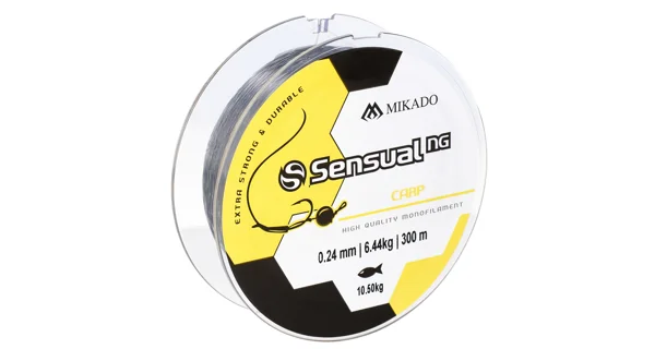 MIKADO - Vlasec Sensual NG Carp Natural 300 m 0,38 mm