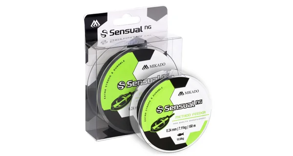 MIKADO - Vlasec Sensual NG Method Feeder Black 150 m 0,26 mm