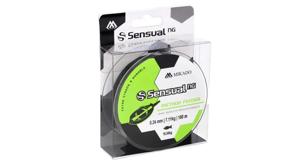 MIKADO - Vlasec Sensual NG Method Feeder Black 150 m 0,30 mm