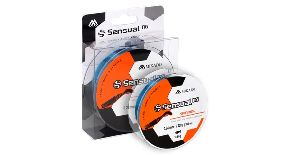 MIKADO - Vlasec Sensual NG Spinning Blue 300 m 0,12 mm