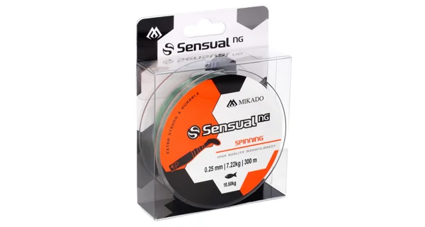MIKADO - Vlasec Sensual NG Spinning Light Green 300 m 0,14 mm