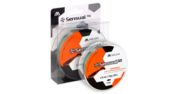 MIKADO - Vlasec Sensual NG Spinning Light Green 300 m 0,20 mm