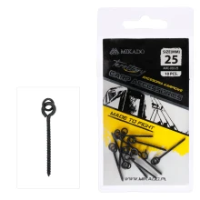 MIKADO - Vrtáček na boillies s kroužkem 13 mm 10 ks