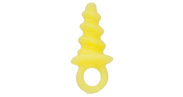 MIKADO - Vrut na boillies plastový 11 mm Žlutý 10 ks