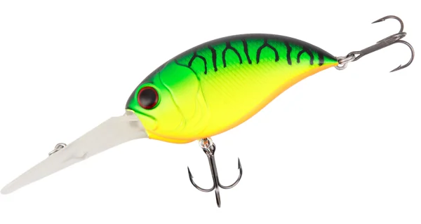MIKADO - Wobler Crazy Crank Plovoucí 6,2 cm 19,7 g Fire Tiger