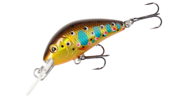 MIKADO - Wobler Fishunter Cavalier Plovoucí 4 cm Brown Trout