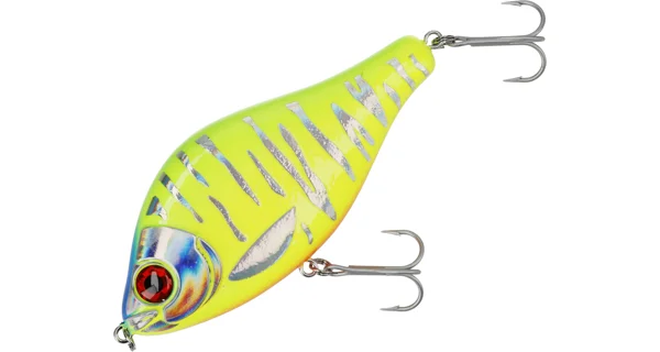 MIKADO - Wobler MFT JERK - 10 cm Holo Tiger Potápivý