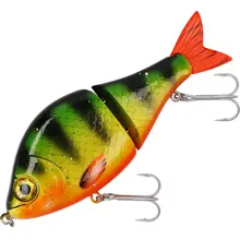 MIKADO - Wobler MFT Swimbait - 7 cm Hot Perch Volně Potápivý