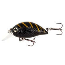 MIKADO - Wobler Shimmy 3,4 cm 3 g Black Tiger