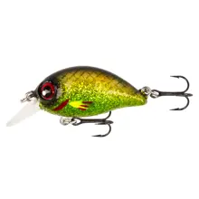 MIKADO - Wobler Shimmy 3,4 cm 3 g Olive Flash