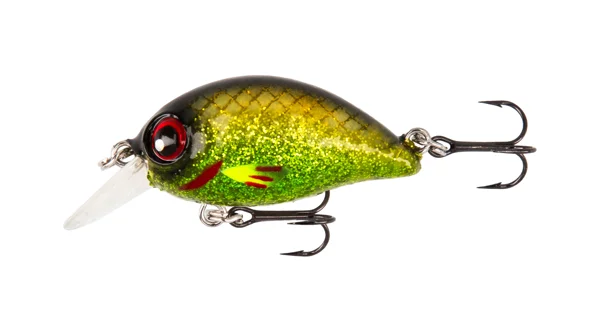 MIKADO - Wobler Shimmy 3,4 cm 3 g Olive Flash