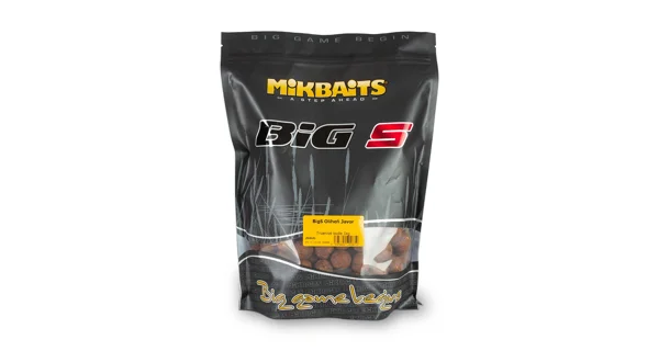 MIKBAITS - BiG boilie 1 kg BigS Oliheň Javor 24 mm
