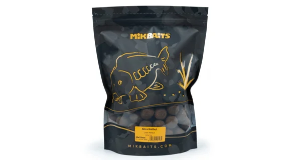 MIKBAITS - Boilie Catfish 50x30 mm 1 kg Játra Halibut