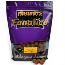 MIKBAITS - Boilie Fanatica 20 mm 900 g Krab ančovička mango