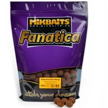 MIKBAITS - Boilie Fanatica 40 mm 300 g Krab ančovička mango