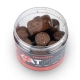 MIKBAITS - Boilie v dipu Catfish Játra Halibut 500 ml 30x25 mm