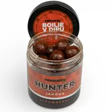 MIKBAITS - Boilie v dipu Hunter 24 mm 250 g Jahoda